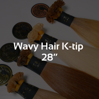 Wavy Hair K-Tip 28"