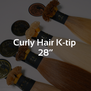 Curly Hair K-Tip 28"