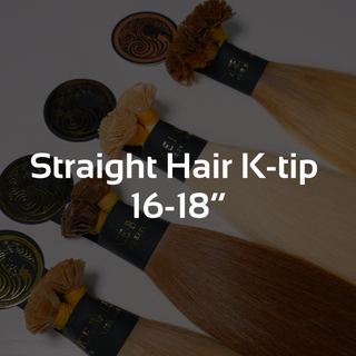 Straight Hair K-Tip 16-18"