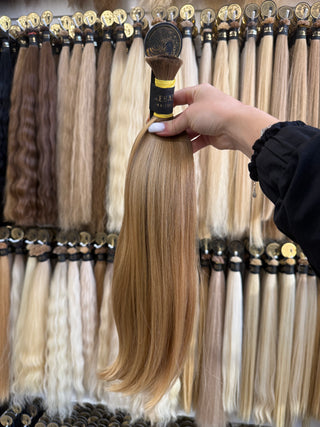 Baby Hair Bundle 16" 104g – Dark Blonde, Straight, Virgin Raw Human Hair | ICEBABE