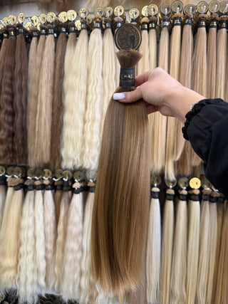 Baby Hair Bundle 16" 99g – Dark Blonde, Straight, Virgin Raw Human Hair | ICEBABE