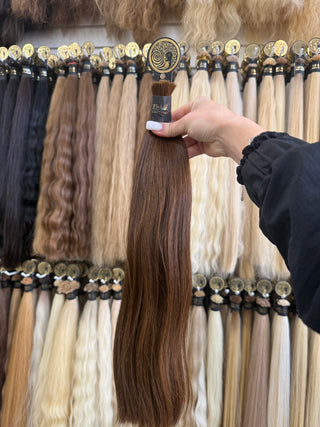 Children's Hair Bundle 16" 106g – Red, Straight, Virgin Raw Human Hair | ICEBABE