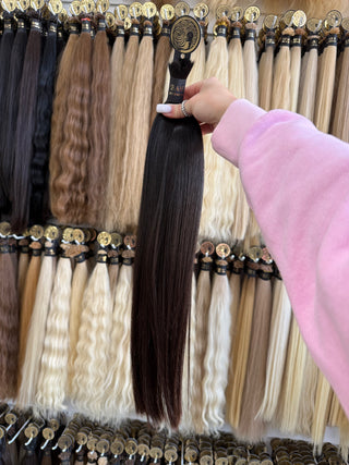 Baby Hair Bulk 20" 84g – Black, Virgin Raw Human Hair | ICEBABE