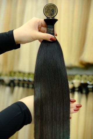 Baby Hair Bulk 14" 100g – Jet Black, Virgin Raw Human Hair | ICEBABE