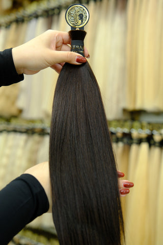 Baby Hair Bulk 14" 100g – Brown, Virgin Raw Human Hair | ICEBABE