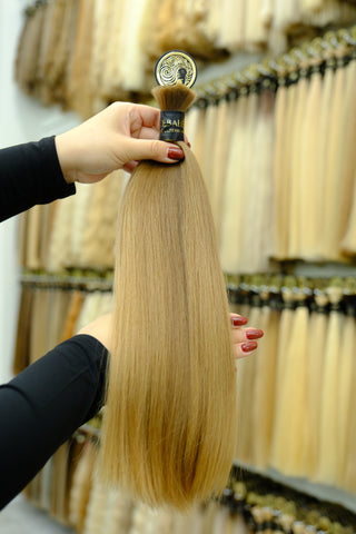 Baby Hair Bundle 16" 99g – Dark Blonde, Straight, Virgin Raw Human Hair | ICEBABE